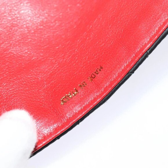 CHANEL Matelasse Chain Shoulder Bag Satin Black Gold CC Auth 113270AV - Picture 10 of 16